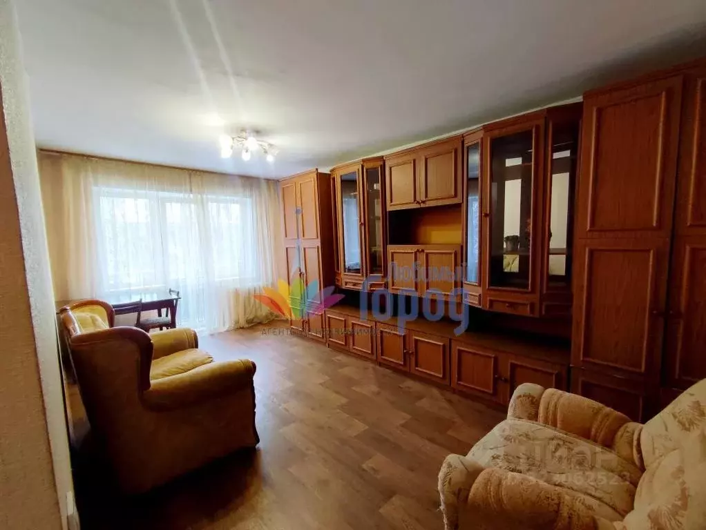 2-к кв. Кемеровская область, Новокузнецк ул. Циолковского, 56 (42.0 м) - Фото 1