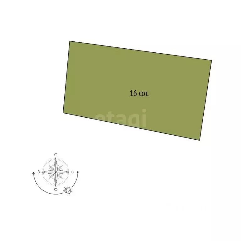 Участок в Белгородская область, Прохоровка рп, Славянский мкр  (16.0 ... - Фото 1