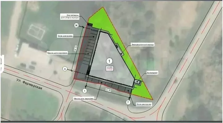 Помещение свободного назначения, 37.9 м - Фото 1