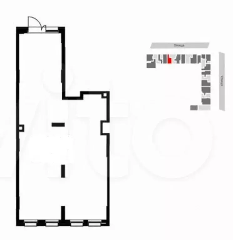 Торговая площадь в Москва просп. Прокшинский, 5 (70 м) - Фото 2