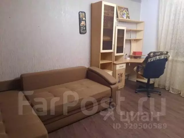 Комната Приморский край, Владивосток ул. Надибаидзе, 11 (13.0 м) - Фото 1