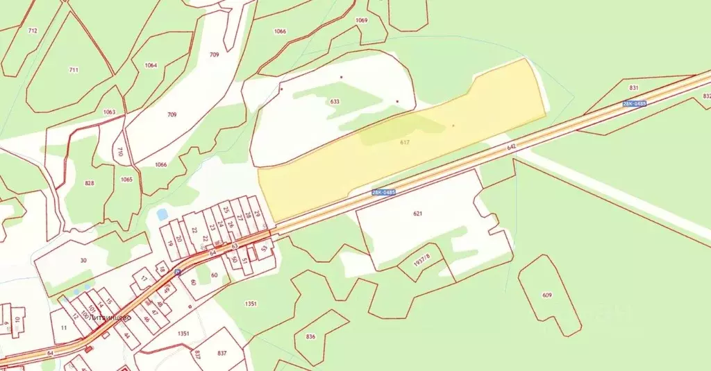 Участок в Тверская область, Калининский муниципальный округ, д. ... - Фото 2