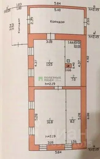 Дом в Орловская область, Верховский район, с. Теляжье ул. Тенистая (65 ... - Фото 2
