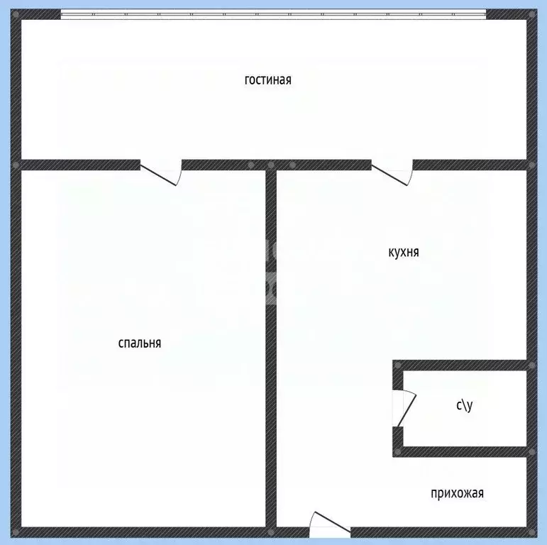 2-к кв. Дагестан, Махачкала ул. Нигматулы Магомедова, 75к3 (45.0 м) - Фото 1