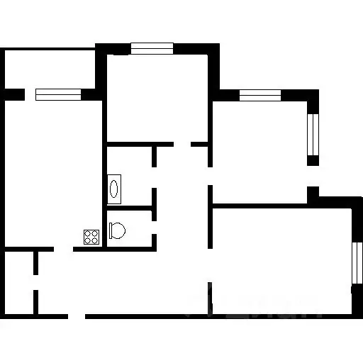 3-к кв. Башкортостан, Уфа Баязита Бикбая ул. (75.0 м) - Фото 2