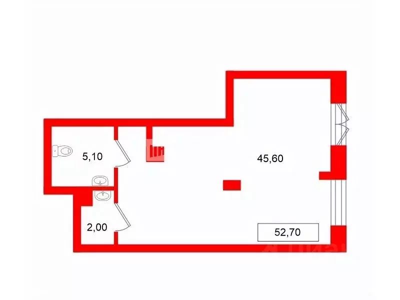 Помещение свободного назначения в Санкт-Петербург Уральская ул., 25 ... - Фото 2
