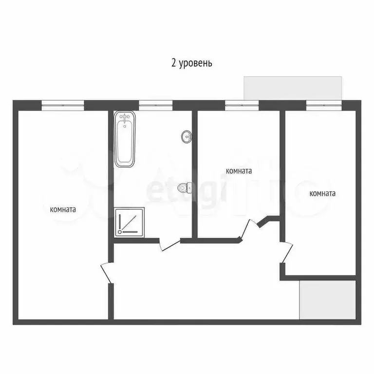 3-к. квартира, 120,5 м, 9/10 эт. - Фото 0