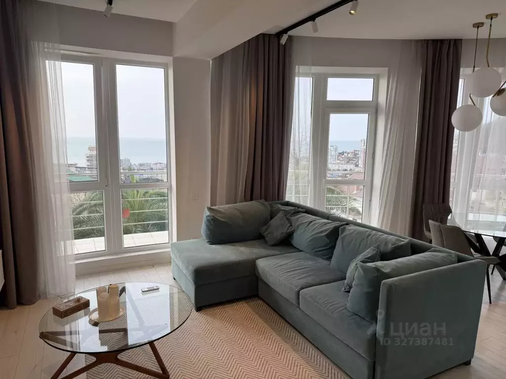 1-к кв. Краснодарский край, Сочи Целинная ул., 15/12 (55.1 м) - Фото 1