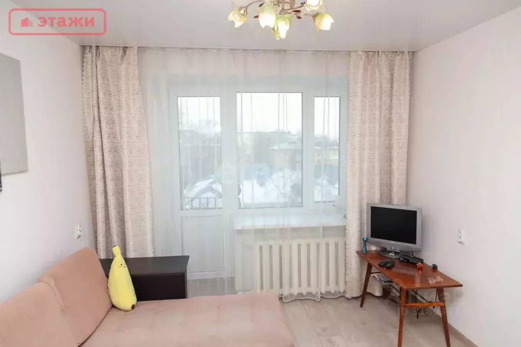 1-к кв. Карелия, Петрозаводск ул. Луначарского, 13А (21.6 м) - Фото 0