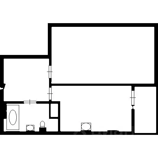 1-к кв. Самарская область, Самара Московское шоссе, 18-й км, 33 (40.0 ... - Фото 2