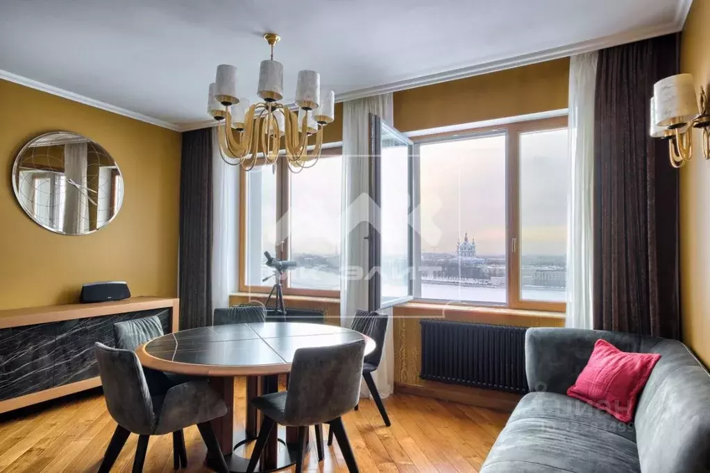 4-к кв. Санкт-Петербург Свердловская наб., 58 (154.4 м) - Фото 1