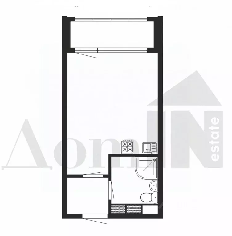 Студия Ленинградская область, Мурино Всеволожский район, ул. Графская, ... - Фото 2