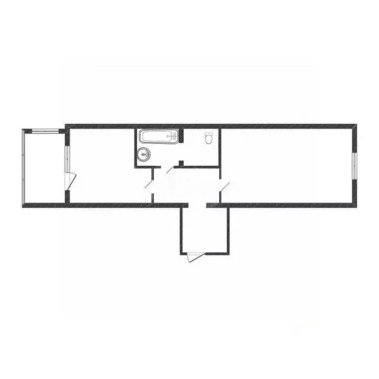 1-к кв. Вологодская область, Вологда Ярославская ул., 31Б (41.3 м) - Фото 1