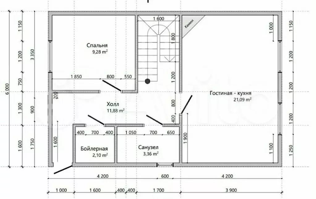 Дом 100 м на участке 8,9 сот. - Фото 0