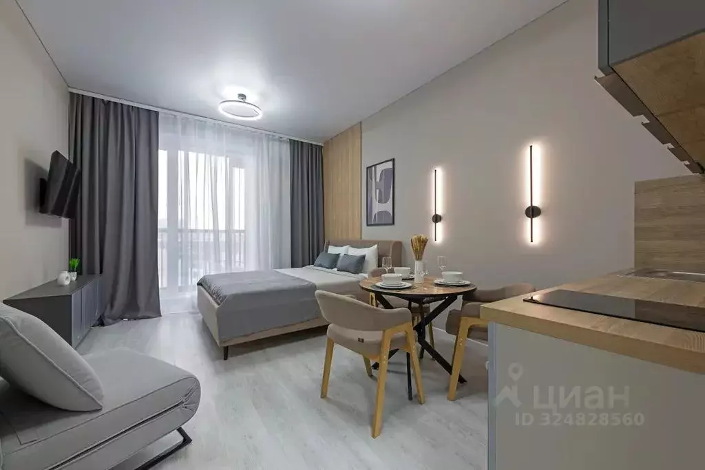 Студия Санкт-Петербург просп. Обуховской обороны, 36 (28.0 м) - Фото 2