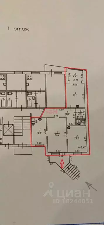 Офис в Тюменская область, Тюмень ул. Мельникайте, 127Ак2 (69 м) - Фото 2