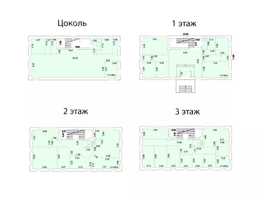 Офис в Москва наб. Академика Туполева, 15к17 (969 м) - Фото 2