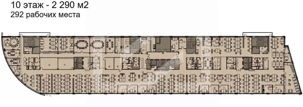 Помещение свободного назначения в Москва ул. Правды, 26 (2290 м) - Фото 2