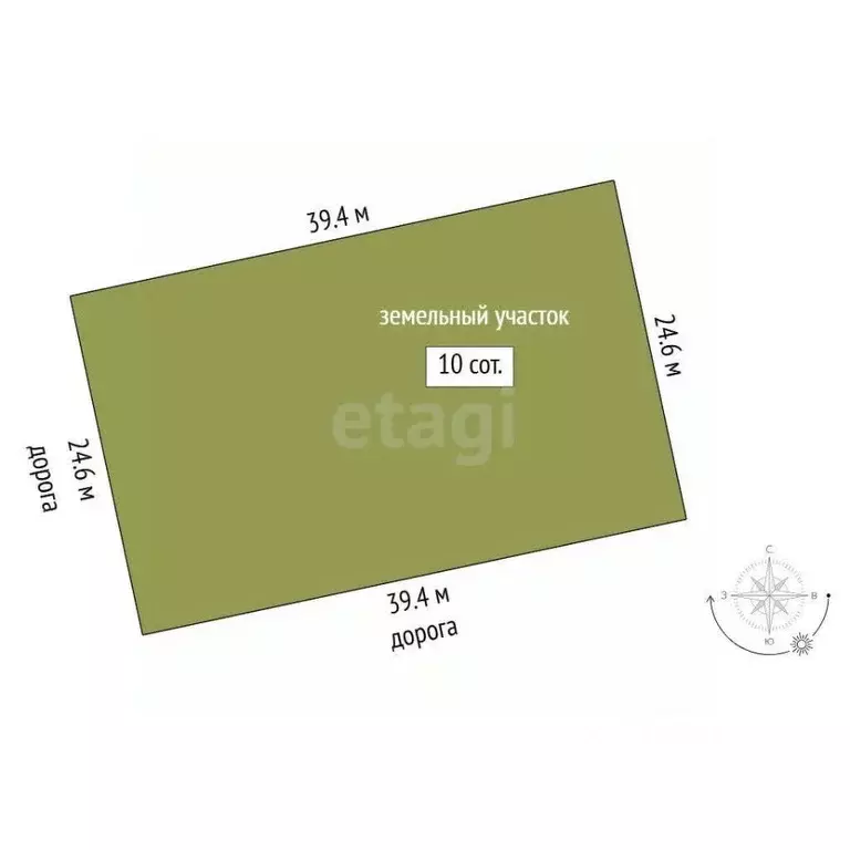 Участок в Тюменская область, Тюменский муниципальный округ, с. Ембаево ... - Фото 2