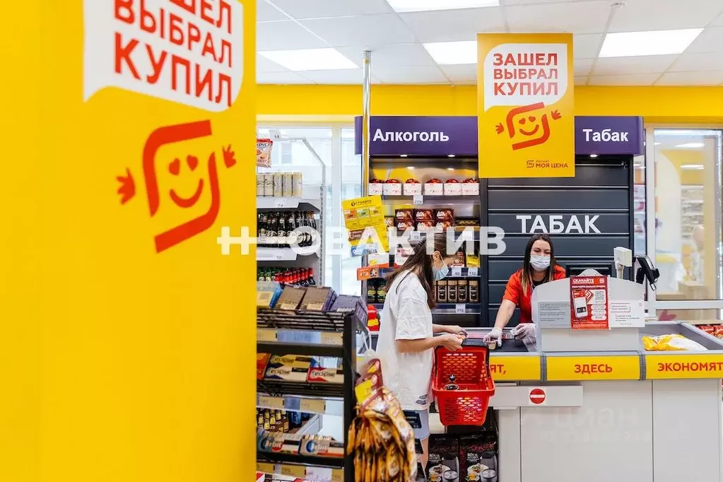 Торговая площадь в Новосибирская область, Искитим Центральная ул., 18А ... - Фото 0