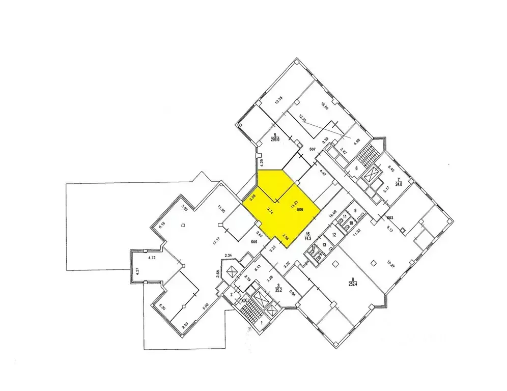 Офис в Москва ул. Обручева, 23к3 (99 м) - Фото 2