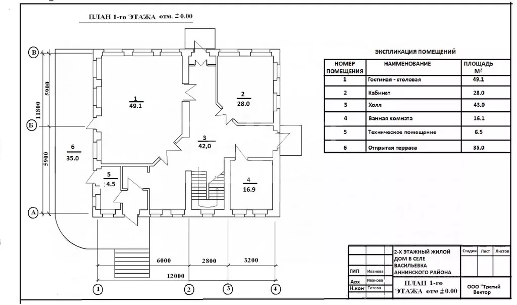 Дом в Воронежская область, Аннинский район, Васильевское с/пос, с. ... - Фото 2