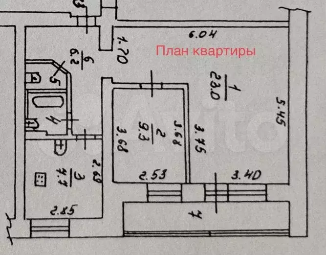 2-к. квартира, 52 м, 9/10 эт. - Фото 0