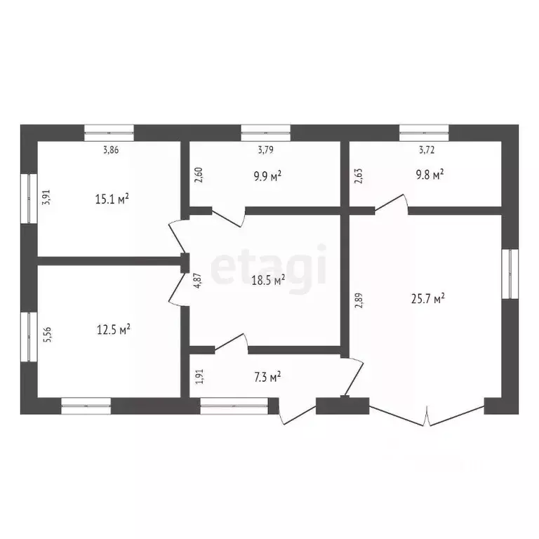 Дом в Амурская область, Благовещенский район, с. Чигири Центральная ... - Фото 2