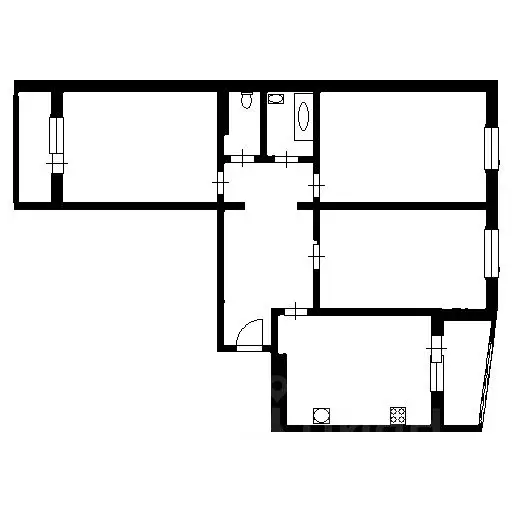 3-к кв. Московская область, Королев Подлесная ул., 2 (100.0 м) - Фото 2