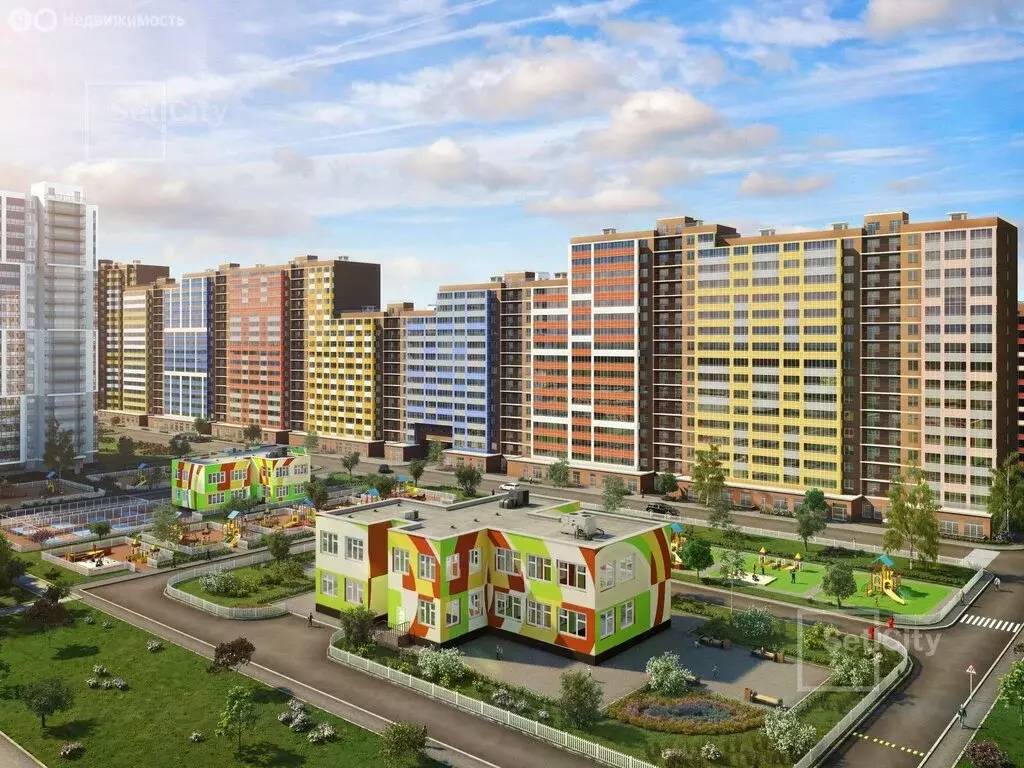 Квартира-студия: Кудрово, Европейский проспект, 8 (25 м) - Фото 0