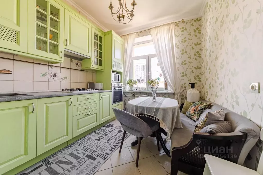 2-к кв. Санкт-Петербург просп. Энгельса, 19 (50.6 м) - Фото 0