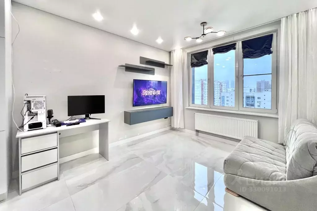 Студия Москва ул. Берзарина, 30Б (27.7 м) - Фото 2