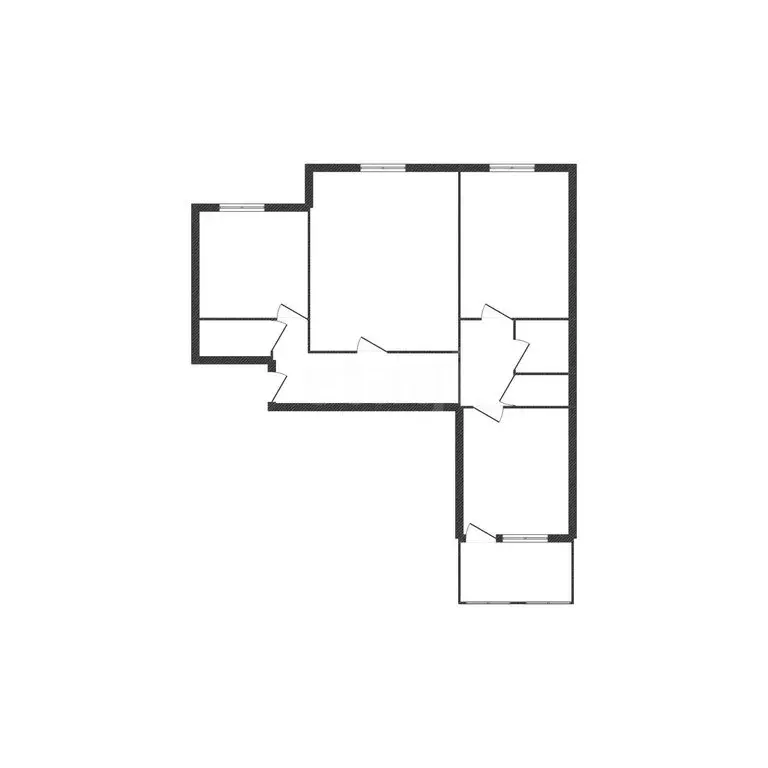 3-комнатная квартира: Старый Оскол, микрорайон Королёва, 14 (63.67 м) - Фото 1