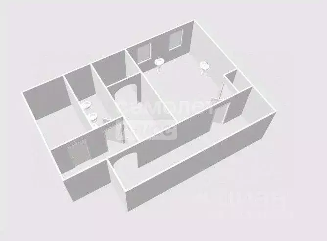 Торговая площадь в Коми, Сыктывкар ул. Ленина, 89 (65 м) - Фото 2