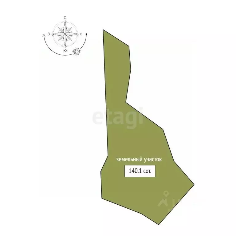 Участок в Красноярский край, Красноярск  (140.1 сот.) - Фото 2