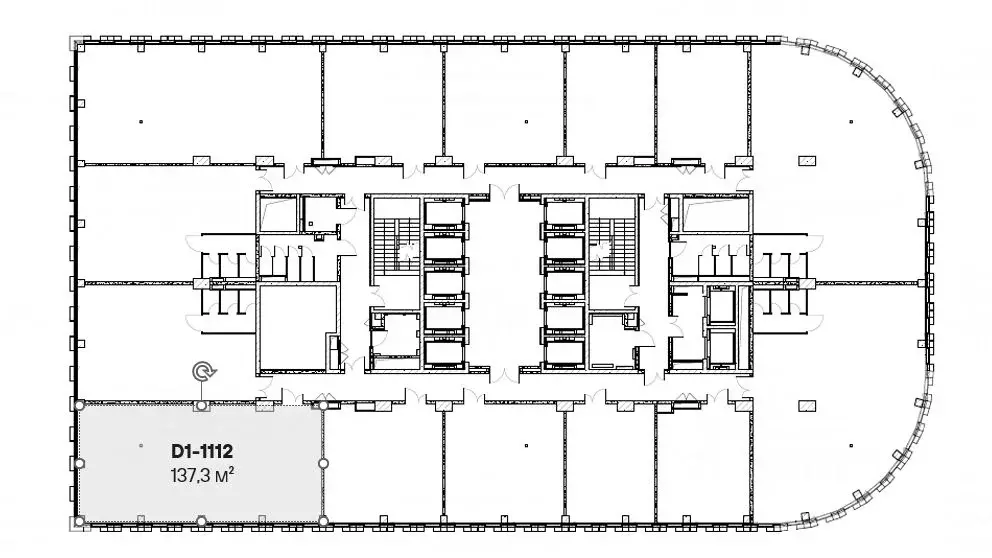 Офис в Москва Стоун Савеловская бк,  (137 м) - Фото 2