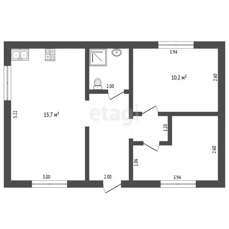 Дом в Тюменская область, Нижнетавдинский муниципальный округ, ДНТ ... - Фото 1