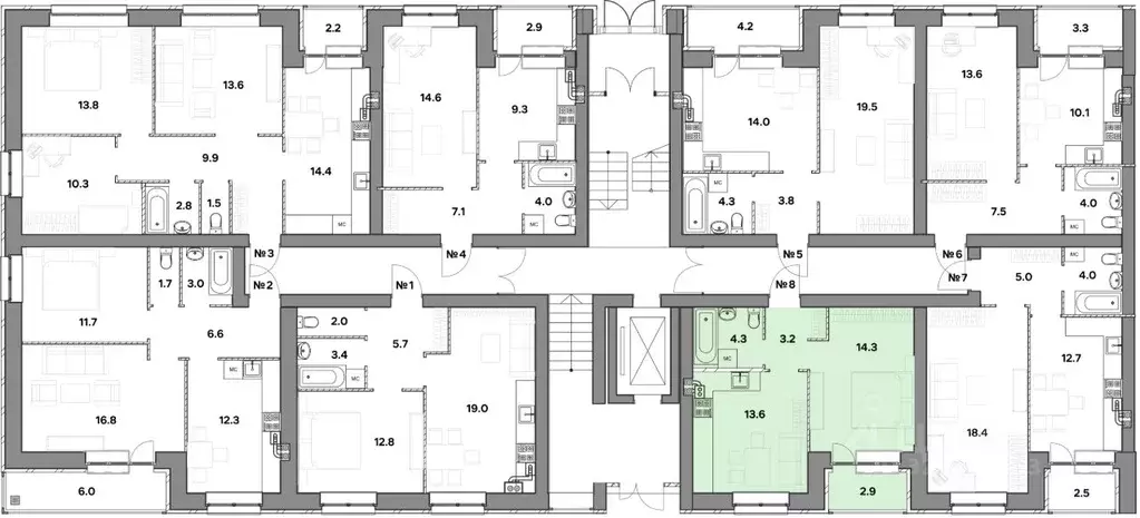 1-к кв. Ярославская область, Ярославль ул. Шевелюха, 124А (38.3 м) - Фото 2
