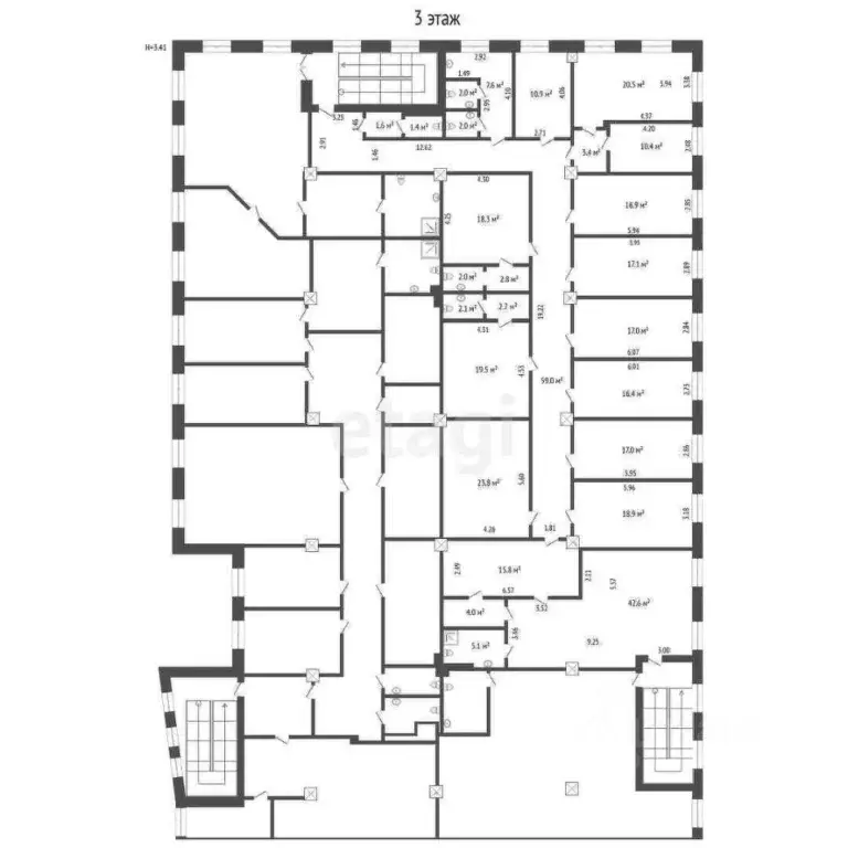 Офис в Тюменская область, Тюмень Комсомольская ул., 57 (361 м) - Фото 1