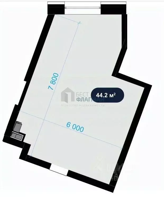 Офис в Москва ул. Народного Ополчения, 15К3 (44 м) - Фото 2