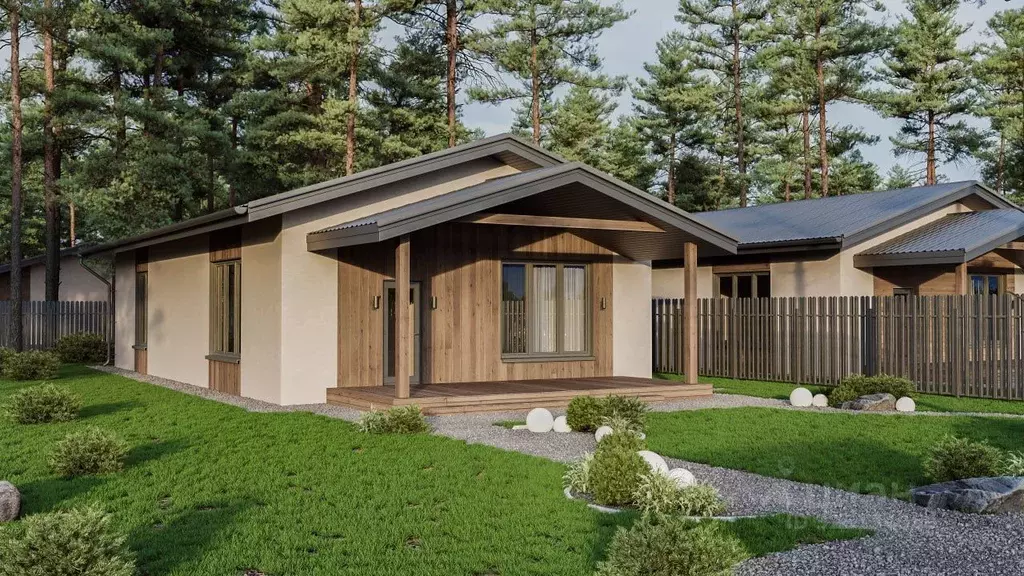 Дом в Ленинградская область, Выборгский район, Рощино пгт ул. Верхнее ... - Фото 2