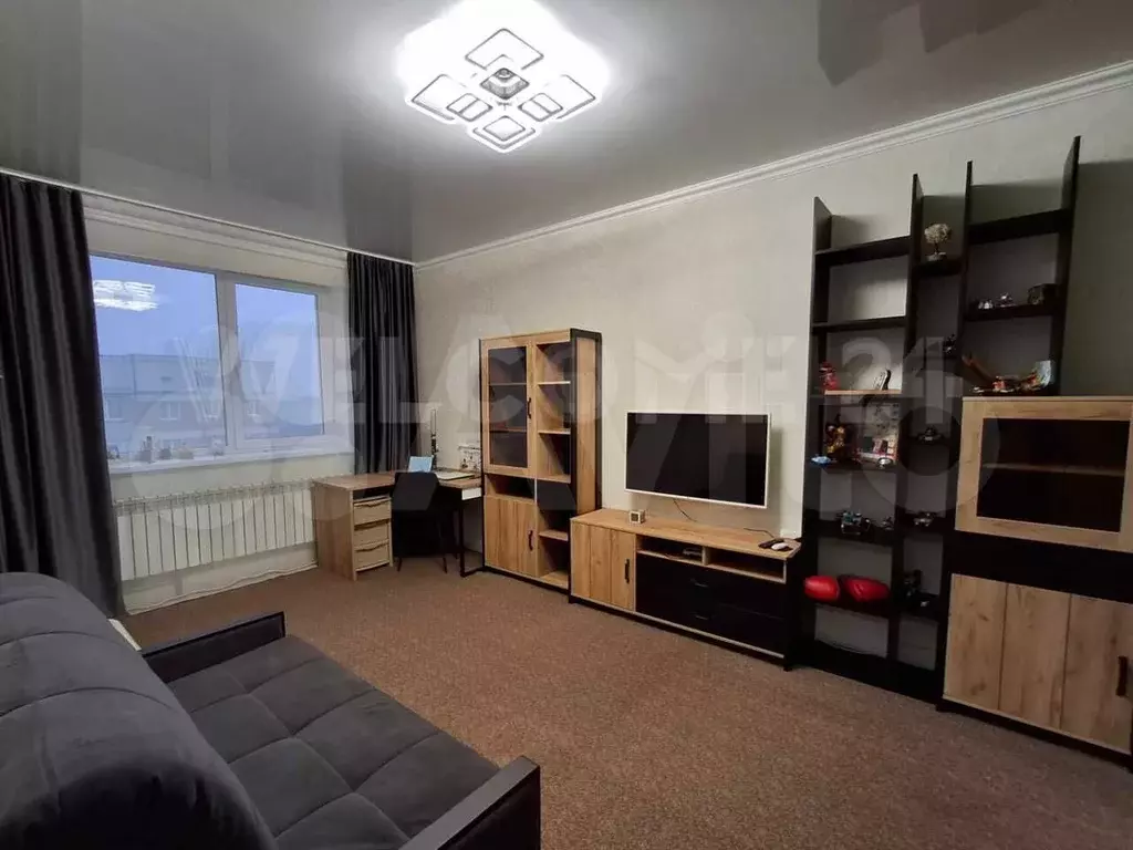 1-к. квартира, 46,7 м, 3/3 эт. - Фото 0