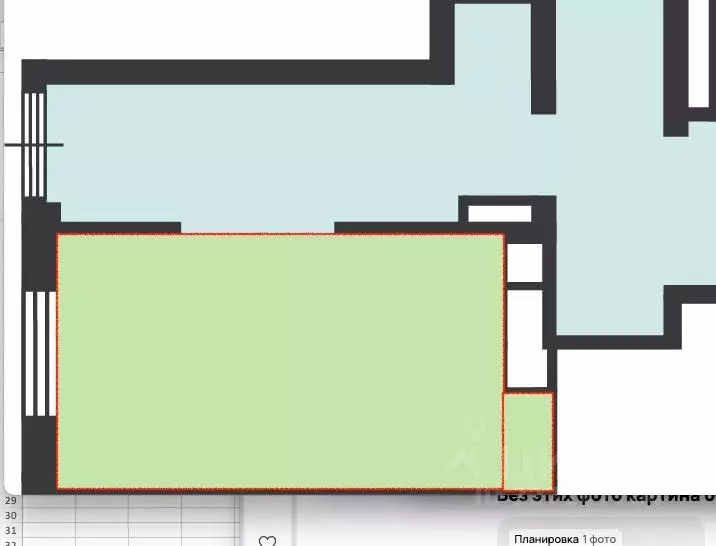 Помещение свободного назначения в Москва Амурская ул., 1/2/1 (22 м) - Фото 2