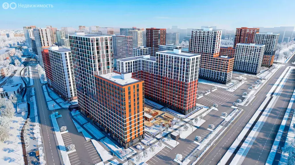 1-комнатная квартира: деревня Новосаратовка, ЖК Город Звёзд (37.18 м) - Фото 1