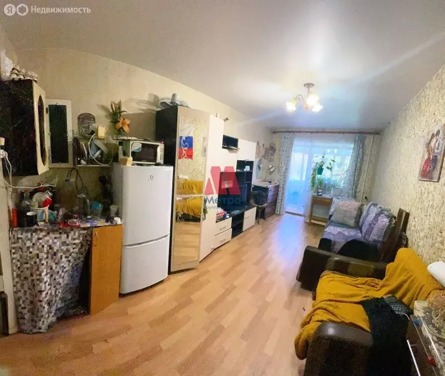 1к в 5-комнатной квартире (18 м) - Фото 2