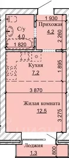 1-к кв. Алтайский край, Барнаул городской округ, Южный рп ул. Герцена, ... - Фото 0