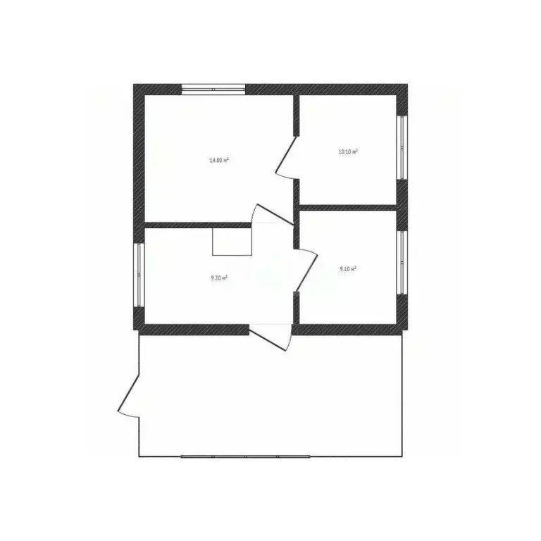 Дом в Новосибирская область, Новосибирский район, с. Верх-Тула ул. ... - Фото 2