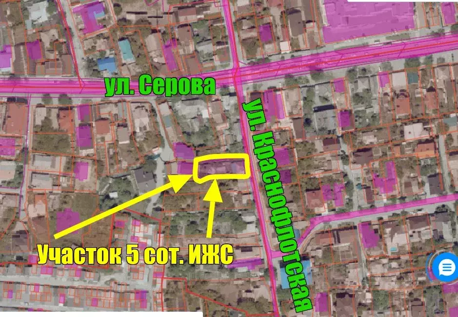 Участок в Ставропольский край, Ставрополь Краснофлотская ул., 199А ... - Фото 1