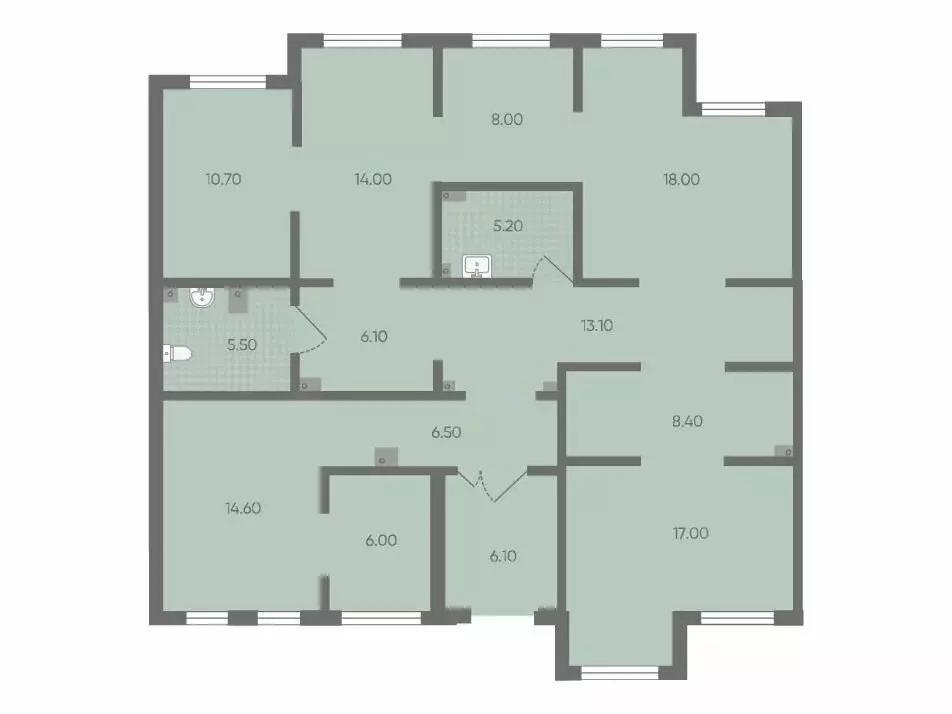 Офис (140 м) - Фото 1