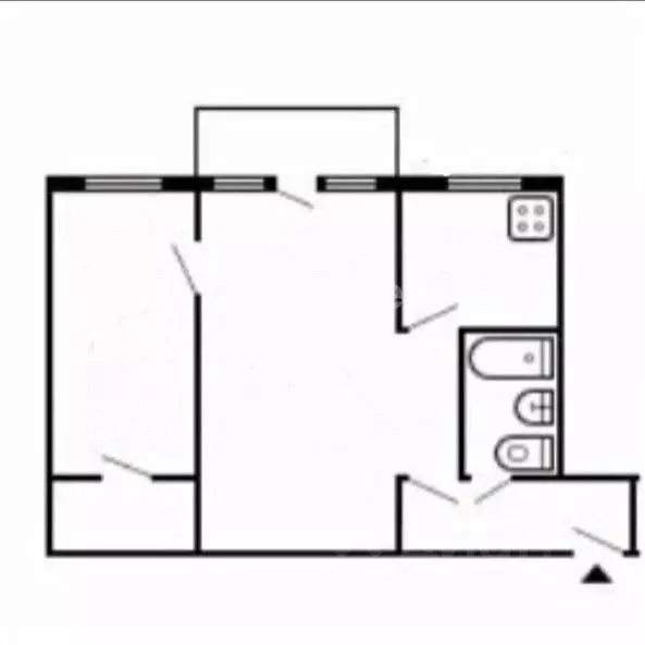 2-к кв. Челябинская область, Челябинск просп. Победы, 151 (46.0 м) - Фото 2